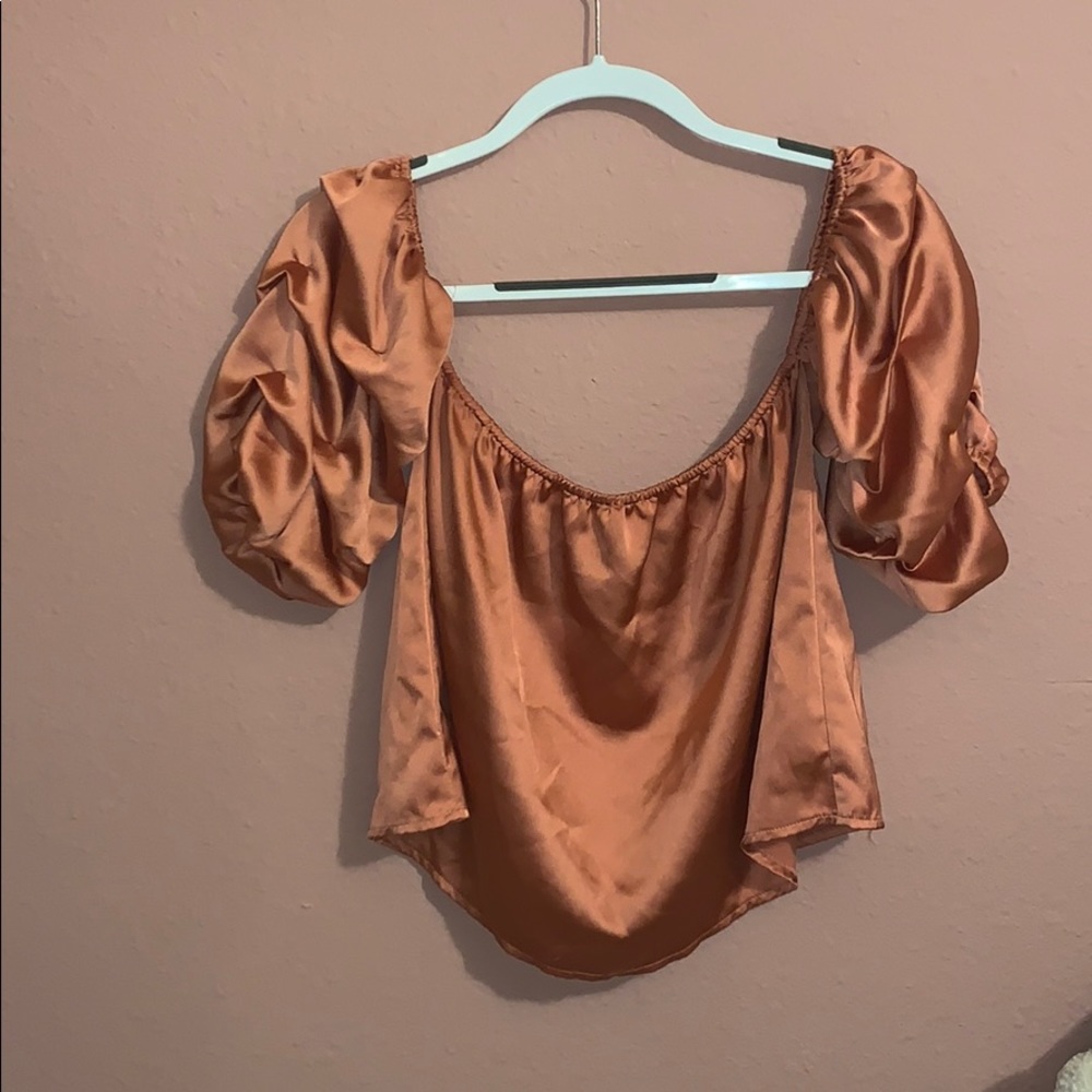 Forever 21 Silk OTS top